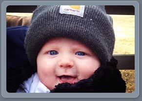 Harper in Carhartt Beanie